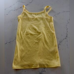 No Boundaries Butter Yellow Tank Top - Women’s Small
